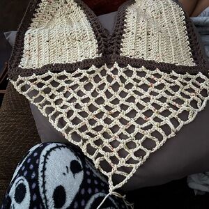 Handmade Crochet Halter Top